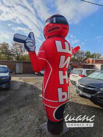 Кукла зазывала рукомах декорация Шиномонтаж Ростов-на-Дону - изображение 2