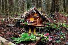 Мастер-класс "Избушка с мухоморами"