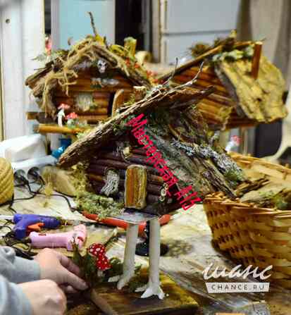 Мастер-класс "Избушка с мухоморами" Санкт-Петербург - изображение 5