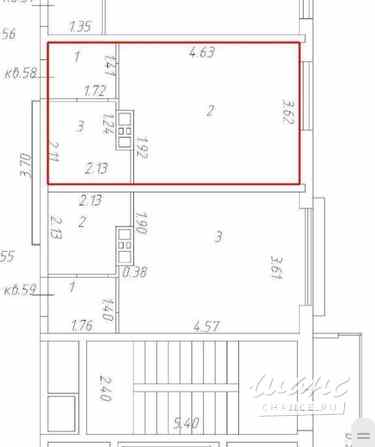 1-к квартира, 23.68 м², этаж 6/16 Краснодар - изображение 2