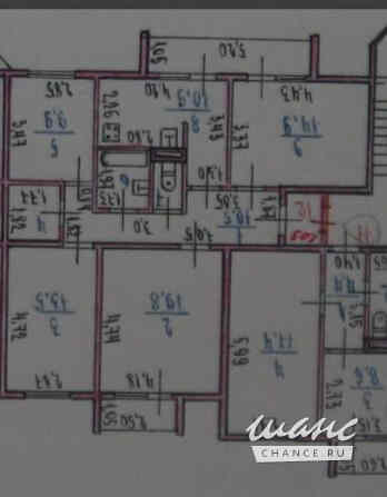 3-к квартира, 87.5 м², этаж 3/5 Владикавказ - изображение 10