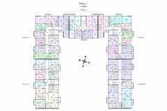 2-к квартира, 61.95 м², этаж 4/4