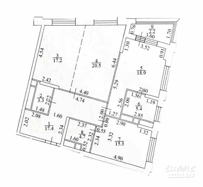 3-к квартира, 102.7 м², этаж 10/29 Москва - изображение 3