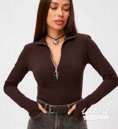 лонгслив женский на молнии Мытищи - изображение 2