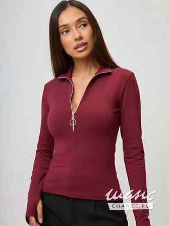 лонгслив женский на молнии Мытищи - изображение 4