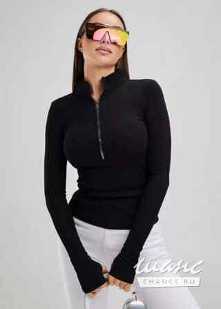 лонгслив женский на молнии Мытищи - изображение 1