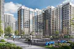 2-к квартира, 56.93 м², этаж 4/14