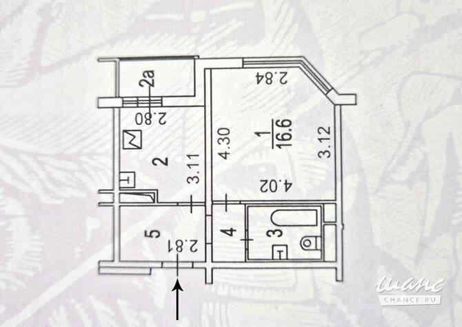 1-к квартира, 36 м², этаж 5/19 Москва - изображение 3