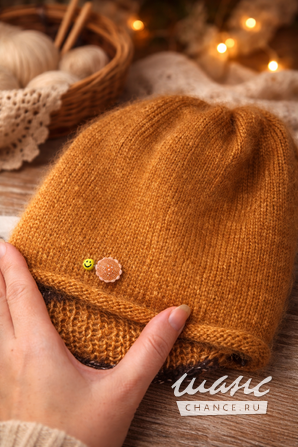 ✨ Вязаный комплект ручной работы: шапка + платок ✨ Димитровград - изображение 3