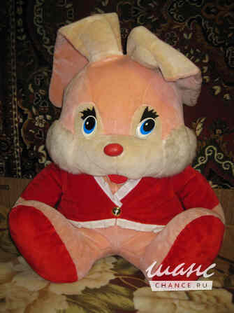 Большая мягкая игрушка Заяц Москва - изображение 1