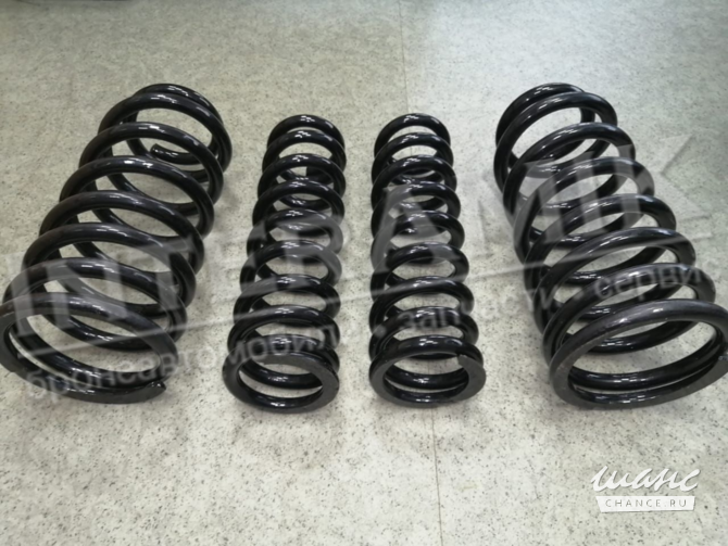 Усиленные пружины бронированный Toyota LC 200/300 Москва - изображение 1