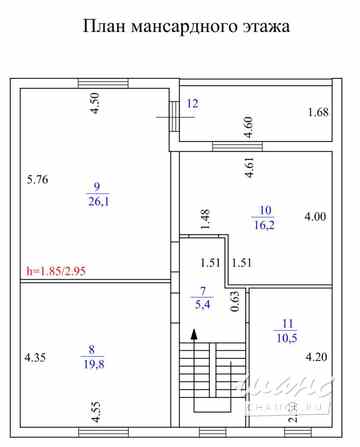 Дом 186.5 м², Сельская улица, 35А Гатчина - изображение 3