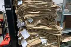 Мешки джутовые из-под кофе