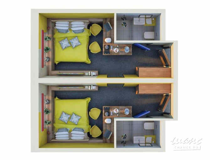 2-к квартира, 45.4 м², этаж 3/27 Санкт-Петербург - изображение 3