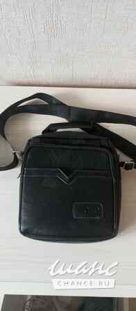 Сумка мужская черная через плечо Томск - изображение 1
