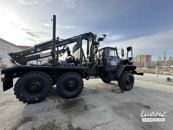 Лесовоз УРАЛ-5557 с новым манипулятором Майман 2026 — готов к работе Пермь - изображение 3