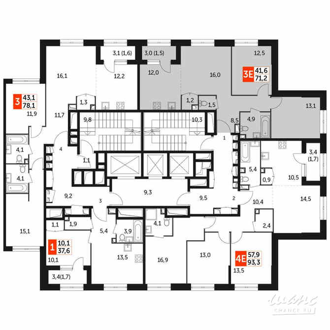 3-к квартира, 71.2 м², этаж 23/28 Москва - изображение 4