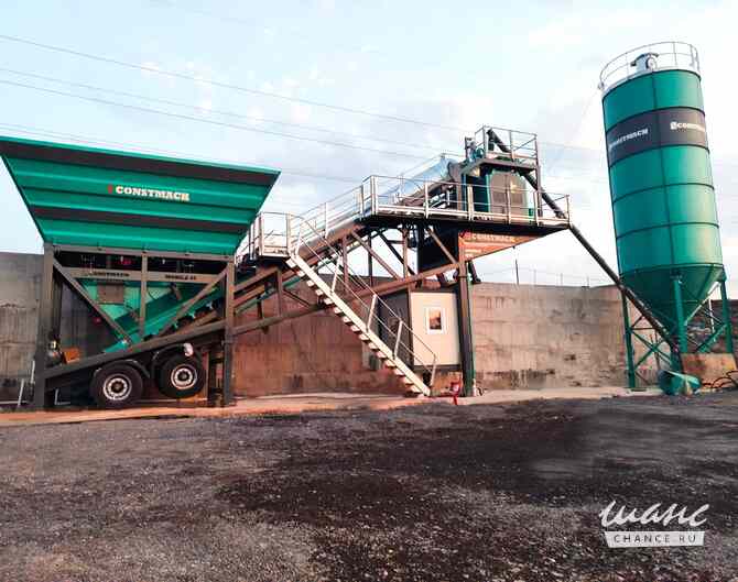 Продаётся мобильный бетонный завод Констмач Constmach Москва - изображение 7