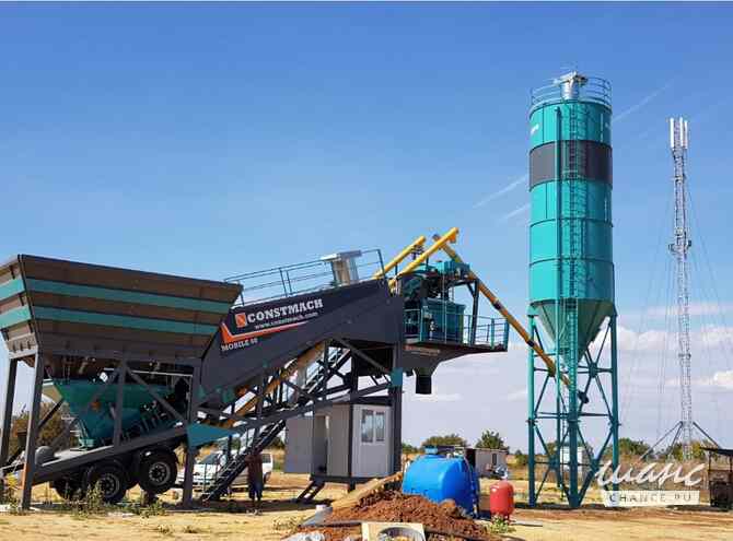 Продаётся мобильный бетонный завод Констмач Constmach Москва - изображение 4