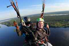 Полет на параплане