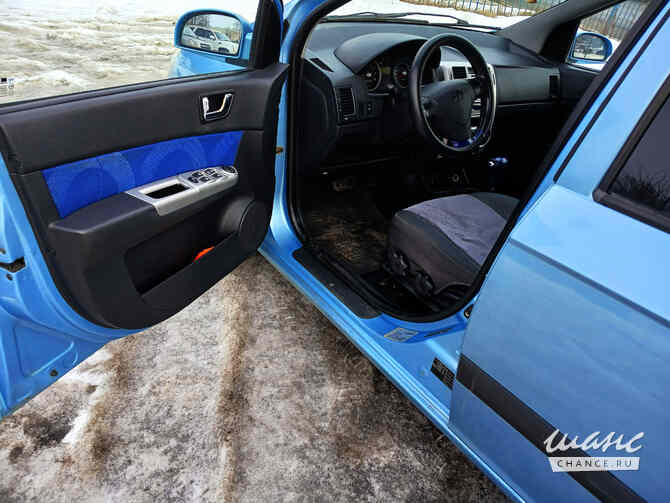 Hyundai Getz 2008 года АКПП синий металлик хэтчбек Санкт-Петербург - изображение 9