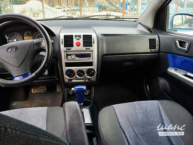 Hyundai Getz 2008 года АКПП синий металлик хэтчбек Санкт-Петербург - изображение 7