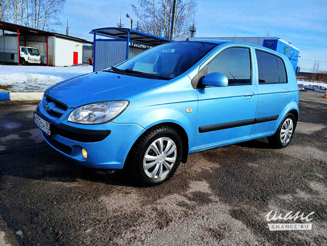 Hyundai Getz 2008 года АКПП синий металлик хэтчбек Санкт-Петербург - изображение 3