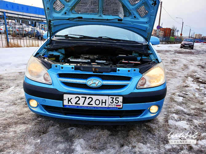 Hyundai Getz 2008 года АКПП синий металлик хэтчбек Санкт-Петербург - изображение 6