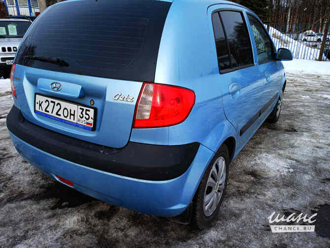 Hyundai Getz 2008 года АКПП синий металлик хэтчбек Санкт-Петербург - изображение 5