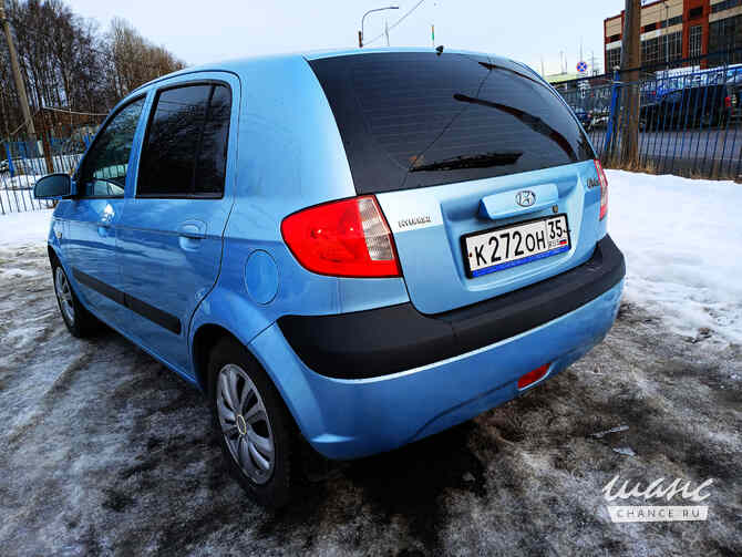 Hyundai Getz 2008 года АКПП синий металлик хэтчбек Санкт-Петербург - изображение 4