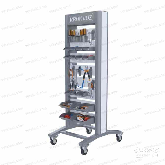 Стойка для инструментов KronVuz Pro Rack 1800 Москва - изображение 2