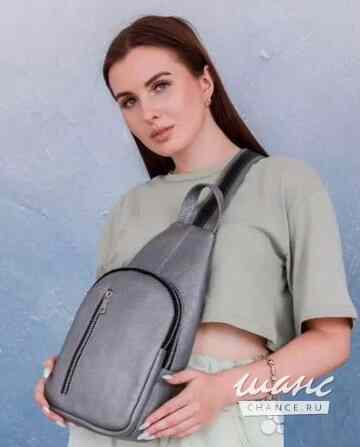 Сумка - рюкзак из натуральной кожи Санкт-Петербург - изображение 1