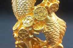 Статуэтка - Денежные рыбки