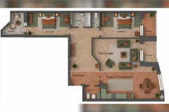 3-к квартира, 103.1 м², этаж 5/16