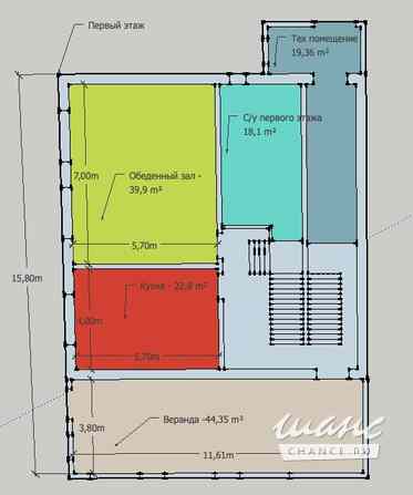 Коттедж 375 м², Озерная улица, 18а Красногорск - изображение 3