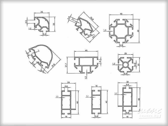 Алюминиевый профиль для витрин Волгоград - изображение 2