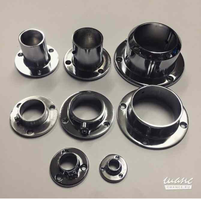 Труба хромированная джокерная и крепления для нее Волгоград - изображение 5