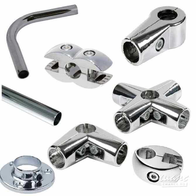 Труба хромированная джокерная и крепления для нее Волгоград - изображение 3