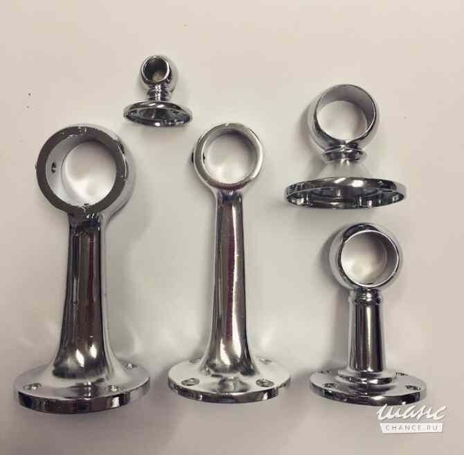 Труба хромированная джокерная и крепления для нее Волгоград - изображение 4