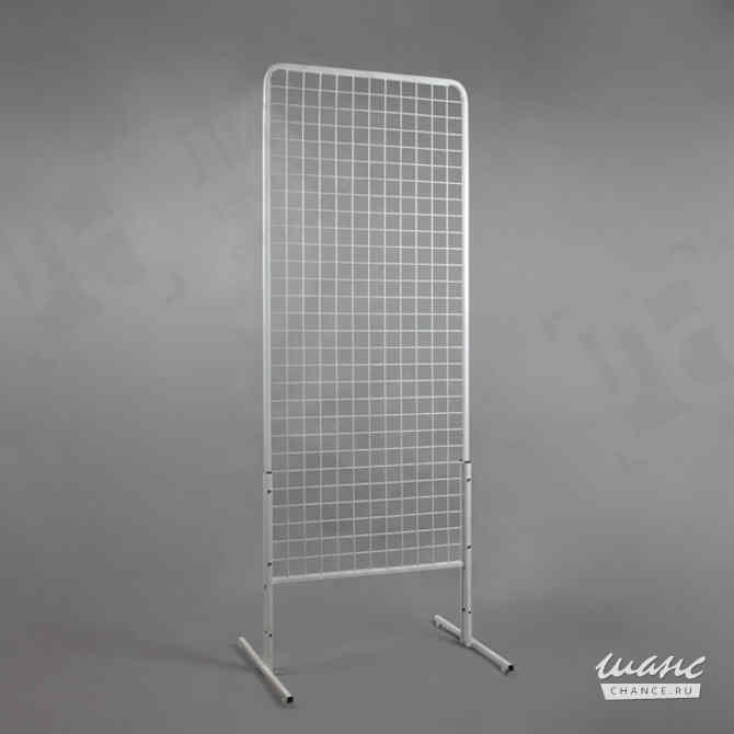 Стойка решетка торговая на ножках (черная/белая) Волгоград - изображение 2