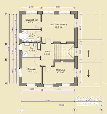 Коттедж 269.3 м², Мидлтон Москва - изображение 4