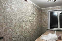 Наклейка обоев в квартирах домах и офисах