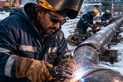 Нанимайте квалифицированных сварщиков трубопроводов и монтажников из Индии.