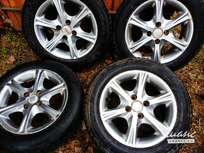 Литые диски с резиной 185-60-14. 4х98. Резина Yokohama. Колеса стояли на Лада Калина. Санкт-Петербург - изображение 7