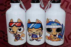 Печать на фляжке алюминиевой