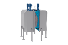 Бичевая машина для мойки туш