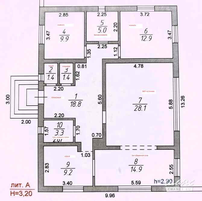 Дом 104 м², Офиминская улица, 1 Гаврилов-Ям - изображение 3
