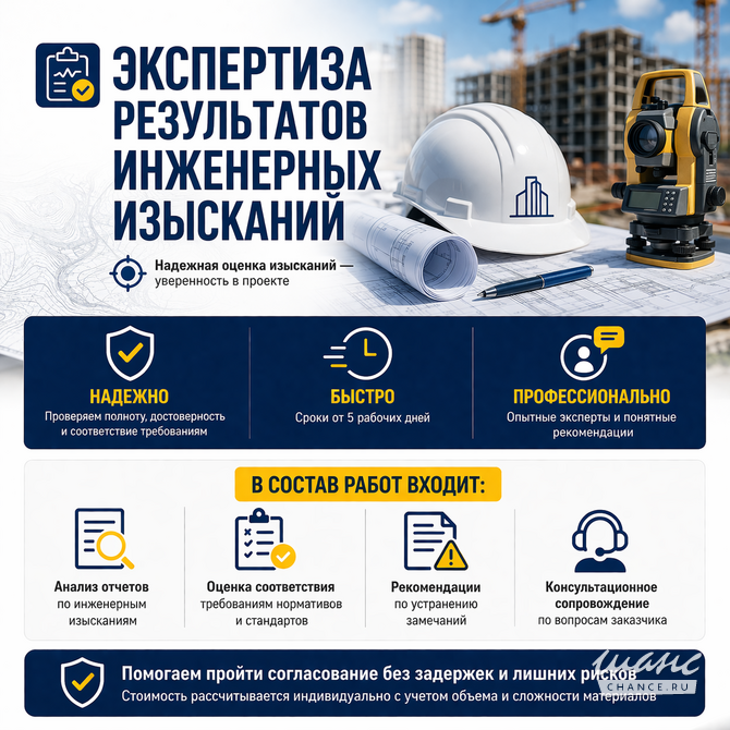 Экспертиза результатов инженерных изысканий Краснодар - изображение 1