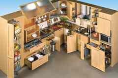 Нестандартные кухни, шкафы-купе