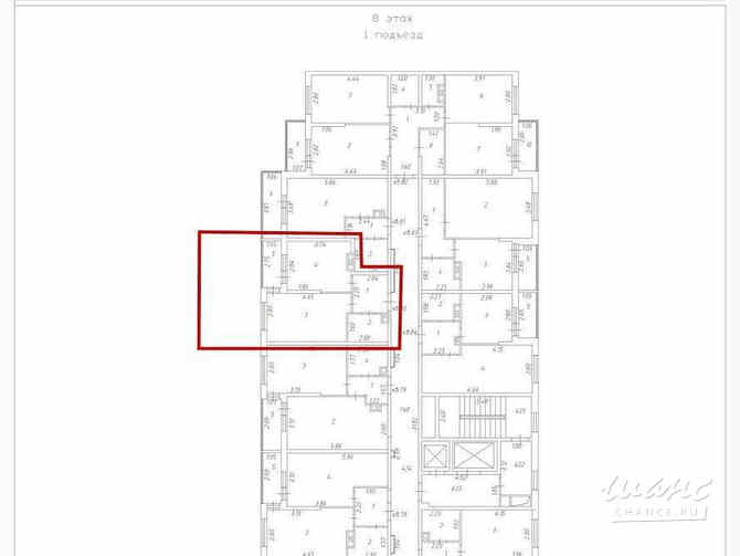 1-к квартира, 31.8 м², этаж 8/16 Краснодар - изображение 7